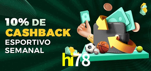 10% de bônus de cashback na hi78